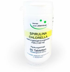 Spirulina Chlorella 60 Tabletten