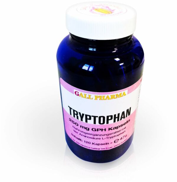 Tryptophan 250 mg Gph Kapseln 120 Kapseln