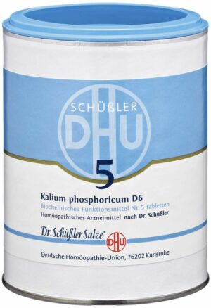 Biochemie Dhu 5 Kalium Phosphoricum D6 1000 Tabletten