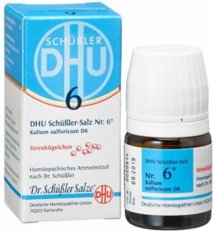 Biochemie Dhu 6 Kalium Sulfuricum D6 Globuli