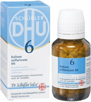 Biochemie DHU 6 Kalium sulfuricum D6 200 Tabletten