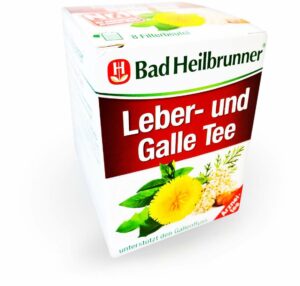 Bad Heilbrunner Tee Leber und Galle 8 Filterbeutel