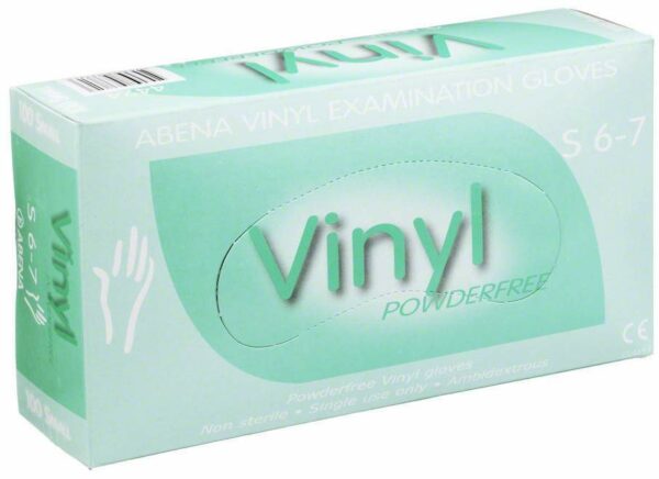 Vinyl Handschuhe Puderfrei Small 100 Handschuhe