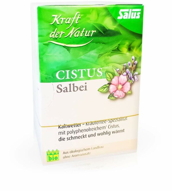 Cistus Salbei Kräutertee Kraft der Natur Beutel Salus