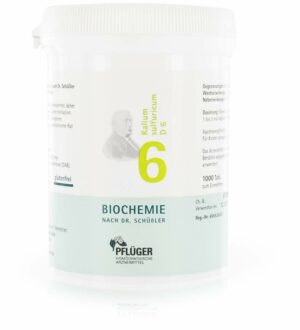 Biochemie Pflüger 6 Kalium sulfuricum D6 1000 Tabletten