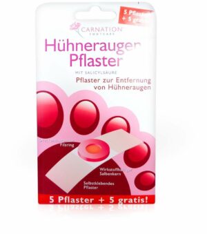 Carnation 5 Hühneraugen Pflaster Plus 5 Gratis