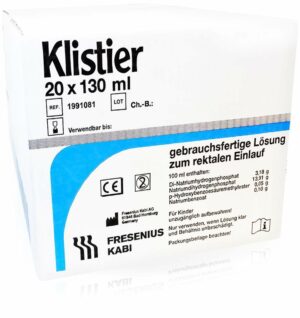 Klistier 20 X 130 ml