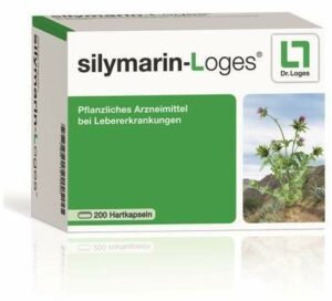 Silymarin-Loges Hartkapseln 200 Stück