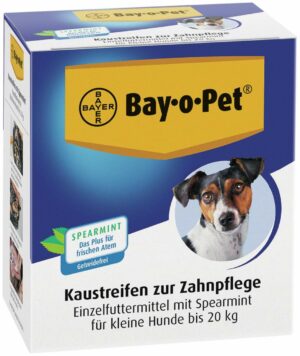 Bay O Pet Zahnpfl.Kaustreif.Spearmint F.Kl.Hunde