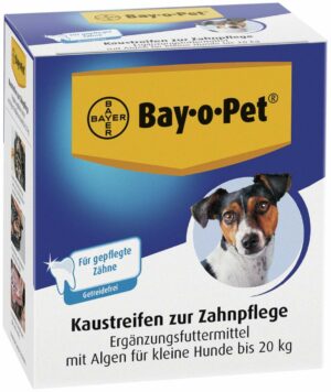 Bay O Pet Zahnpflege Kaustreifen Für Kleine Hunde 140 G Streifen