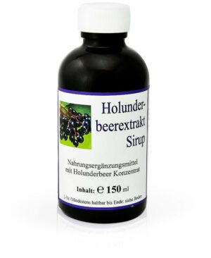 Holunderbeerextrakt Sirup 150 ml Sirup