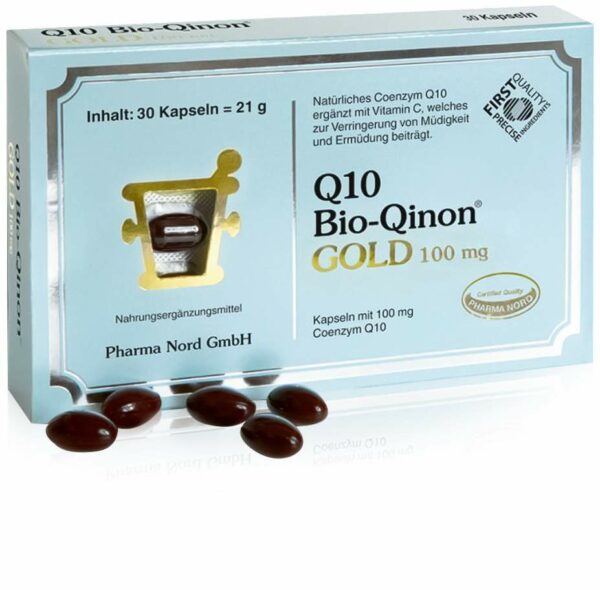 Q10 Bio Qinon Gold 100 mg 30 Kapseln