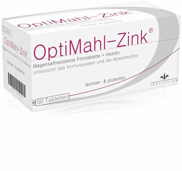 Optimahl Zink 15 mg Tabletten 50 Tabletten