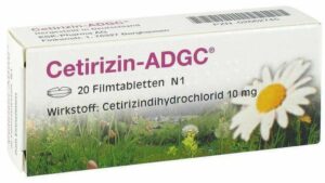 Cetirizin ADGC Antiallergikum 20 Filmtabletten