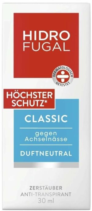 Hidrofugal Classic Pumpspray Höchster Schutz 30 ml Deospray