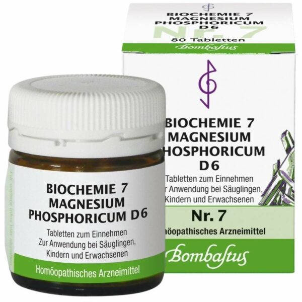 Biochemie Nr.7 Magnesium phosphoricum D6 80 Tabletten