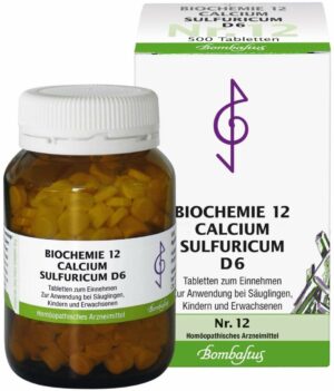 Biochemie Nr.12 Calcium Sulfuricum D6 500 Tabletten