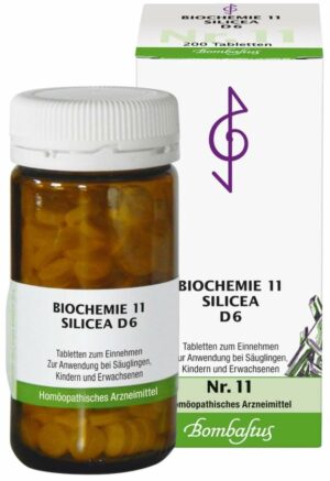 Biochemie 11 Silicea D6 200 Tabletten