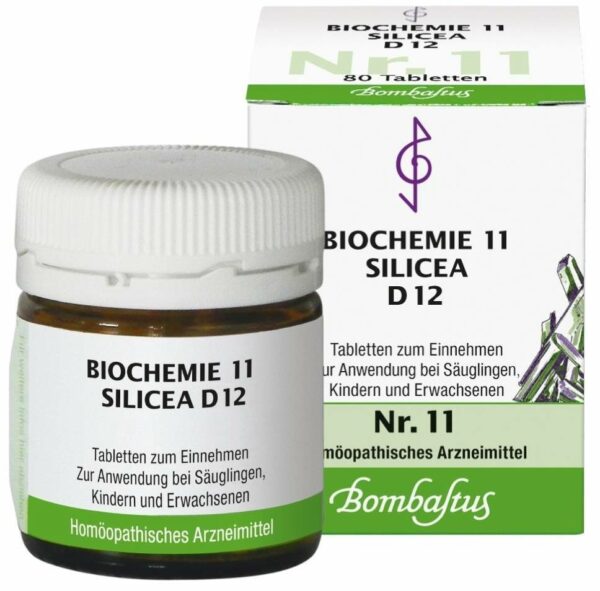 Biochemie Nr.11 Silicea D12 80 Tabletten