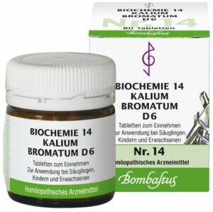 Biochemie 14 Kalium Bromatum D 6 80 Tabletten