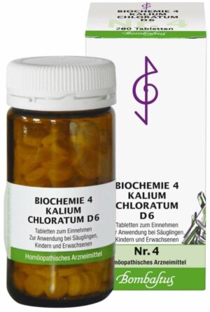 Biochemie Nr.4 Kalium chloratum D6 200 Tabletten