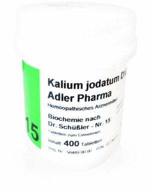Biochemie Adler 15 Kalium Jodatum D 12 400 Tabletten
