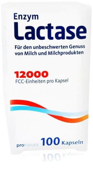 Lactase 12.000 Fcc 100 Kapseln