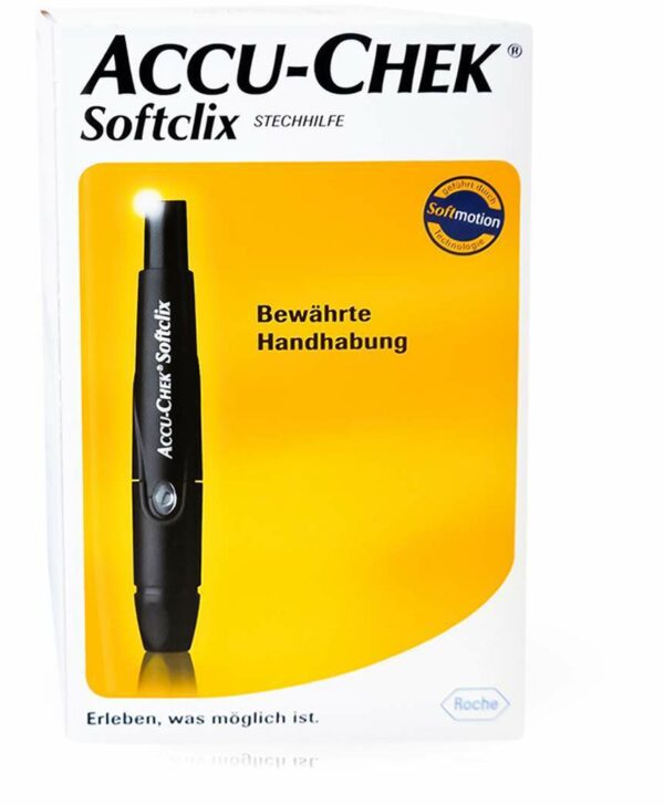 Accu Chek Softclix Schwarz 1 Stück