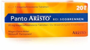 Panto Aristo bei Sodbrennen 20 mg  7 Magensaftresistente Tabletten