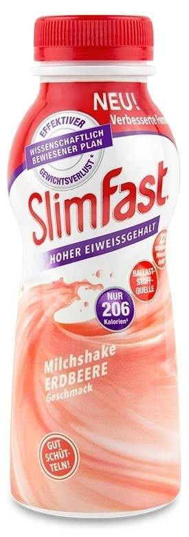 Slim Fast Fertigdrink Erdbeere 325 ml