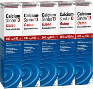 Calcium Sandoz D Osteo 100  Brausetabletten