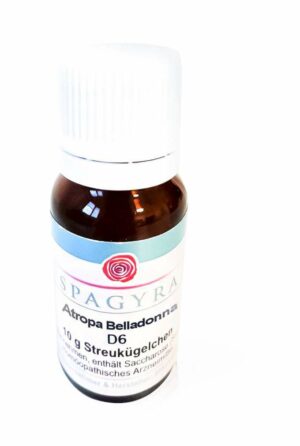 Atropa Belladonna D 6 Globuli 10 G