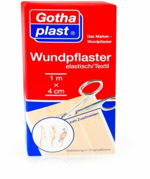 Gothaplast Wundpflaster Elastisch 1 M X 4 cm 1 Pflaster