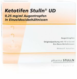 Ketotifen Stulln Ud Augentropfen 10 X 0