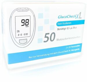 Gluco Check Xl 50 Blutzuckerteststreifen
