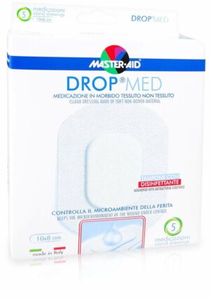 Drop Med 10 X 8 cm 5 Wundverbände Master Aid