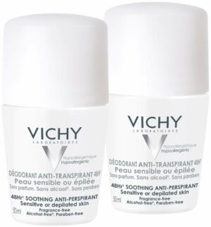 Vichy Deo Roll On Sensitiv Anti Transpirant 48h Doppelpack 2 x 50 ml