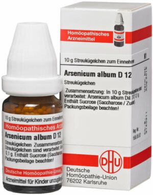 Arsenicum album D12 DHU 10 g Globuli