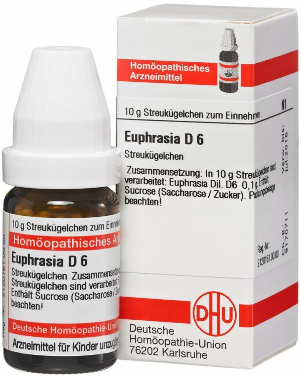 Euphrasia D6 10 g Globuli