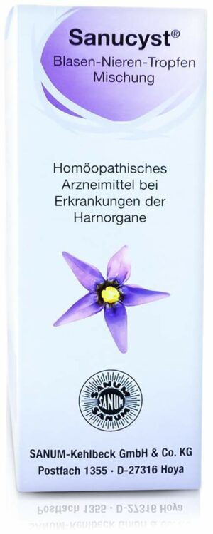 Sanucyst Blasen-Nieren-Tropfen 100 ml