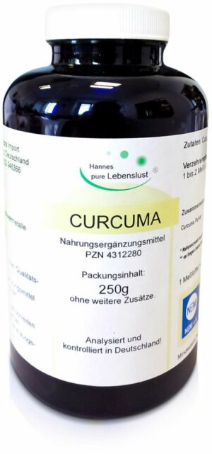 Curcuma Pulver 250 G