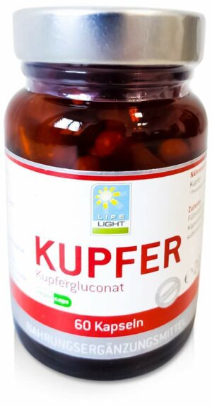 Kupfer 2 mg Aus Kupfersulfat Kapseln