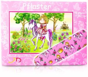 Kinderpflaster Prinzessin 10 Briefchen