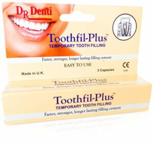 Zahnzement Füllmaterial Toothfil - Plus 3 Kapseln