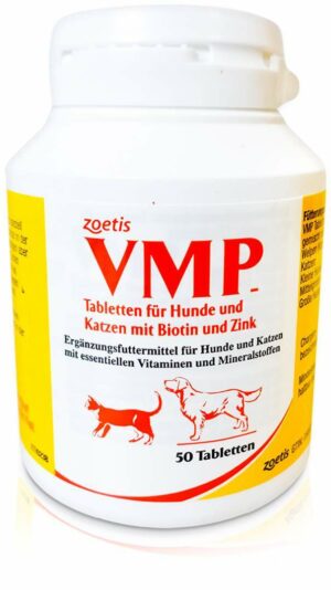 Vmp Tabletten Ergänzungsfuttermittel Für Hund und Katzen 50 Stück