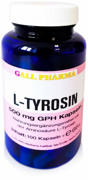 L-Tyrosin 500 mg Kapseln 100 Kapseln
