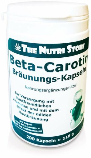 Carotin Bräunungs Kapseln