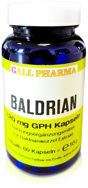 Baldrian 120 mg Gph Kapseln 60 Stück