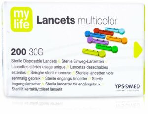 Lancets Multicolor 30g Einweglanzetten Mylife