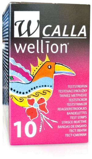 Wellion Calla 10 Blutzuckerteststreifen